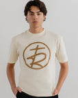 "The Jordan" Oversized Tee - Cream