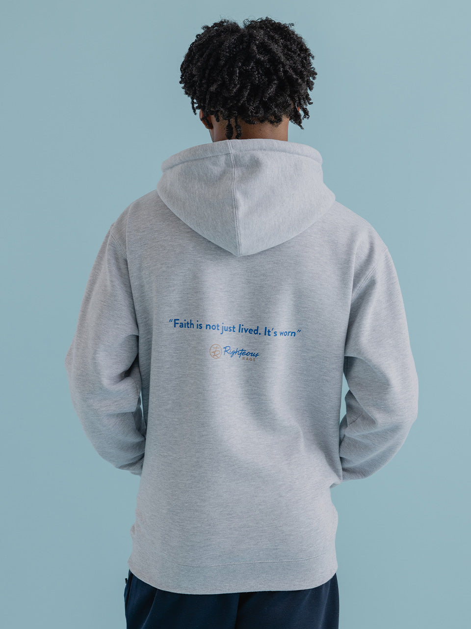 "The Journey" Hoodie - Grey Heather