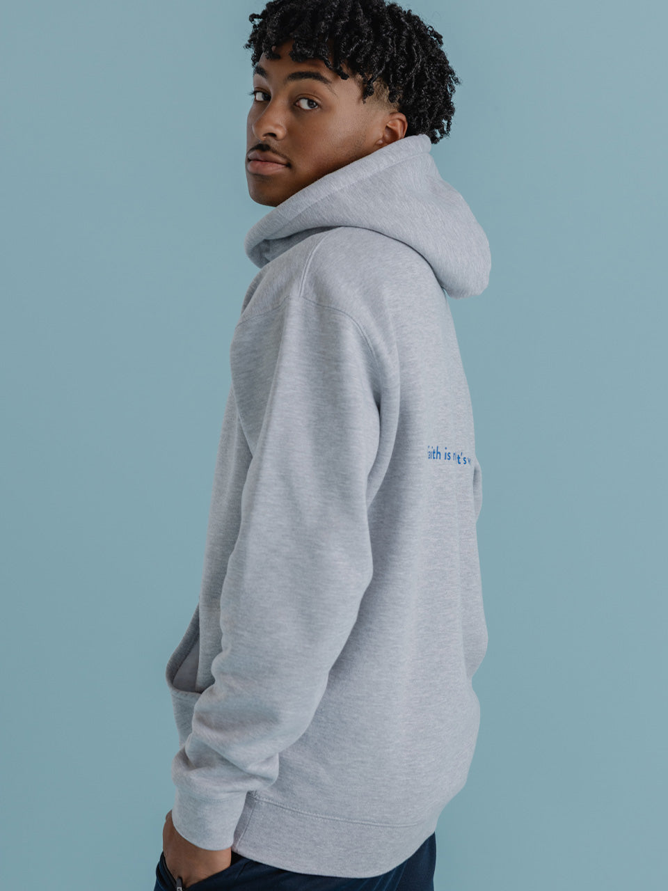 "The Journey" Hoodie - Grey Heather