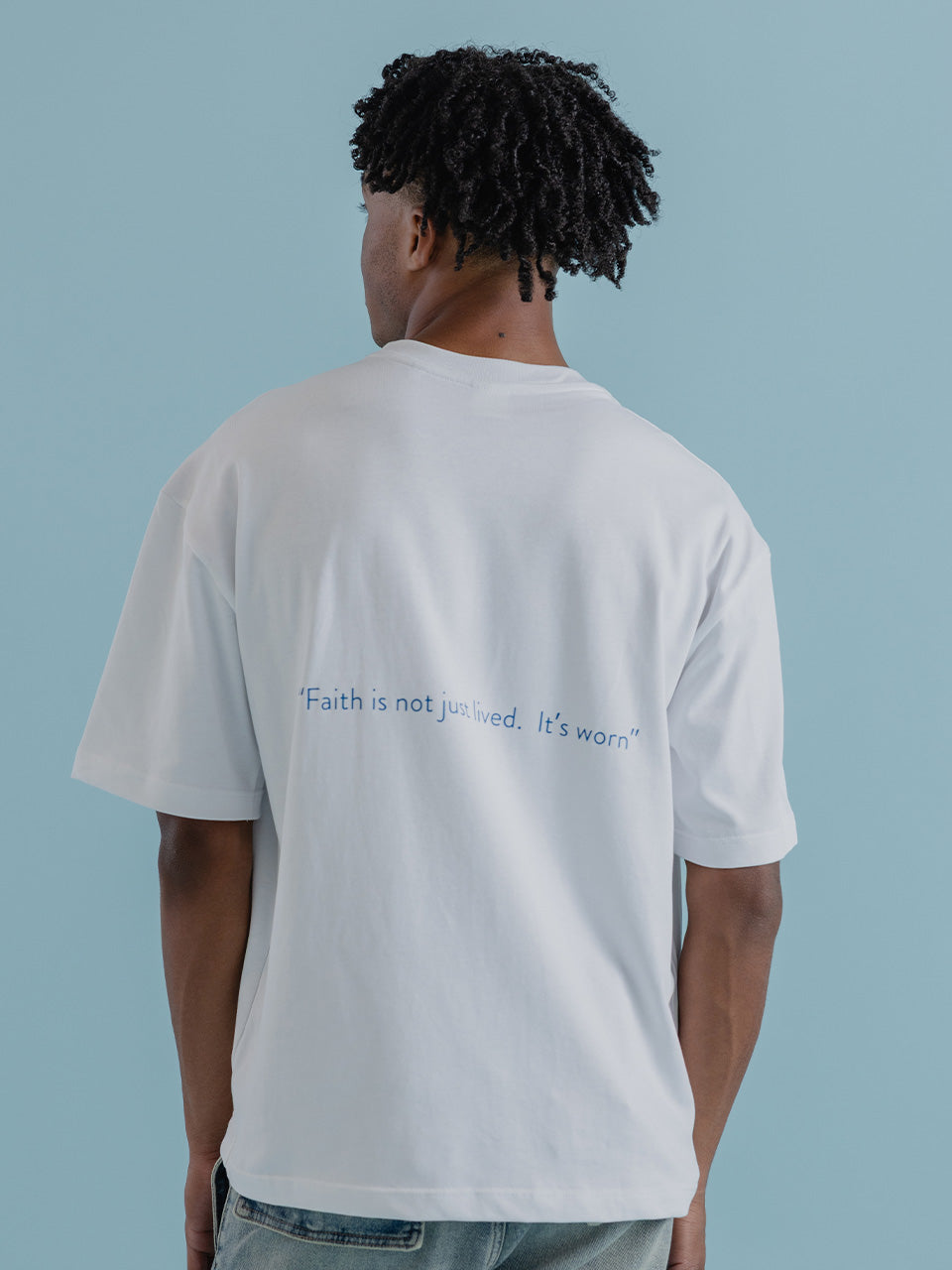 "The Jordan" Oversized Tee - White