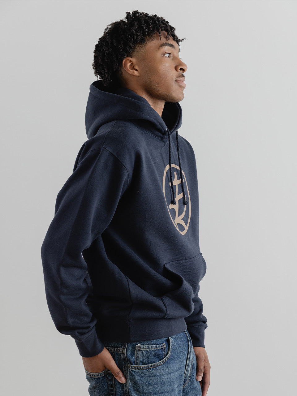 "The Journey" Hoodie - Navy
