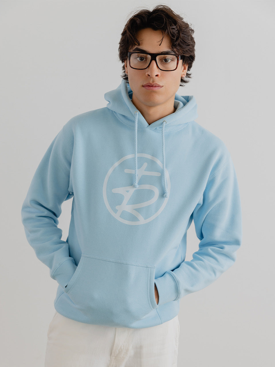 "The Journey" Hoodie - Blue Aqua