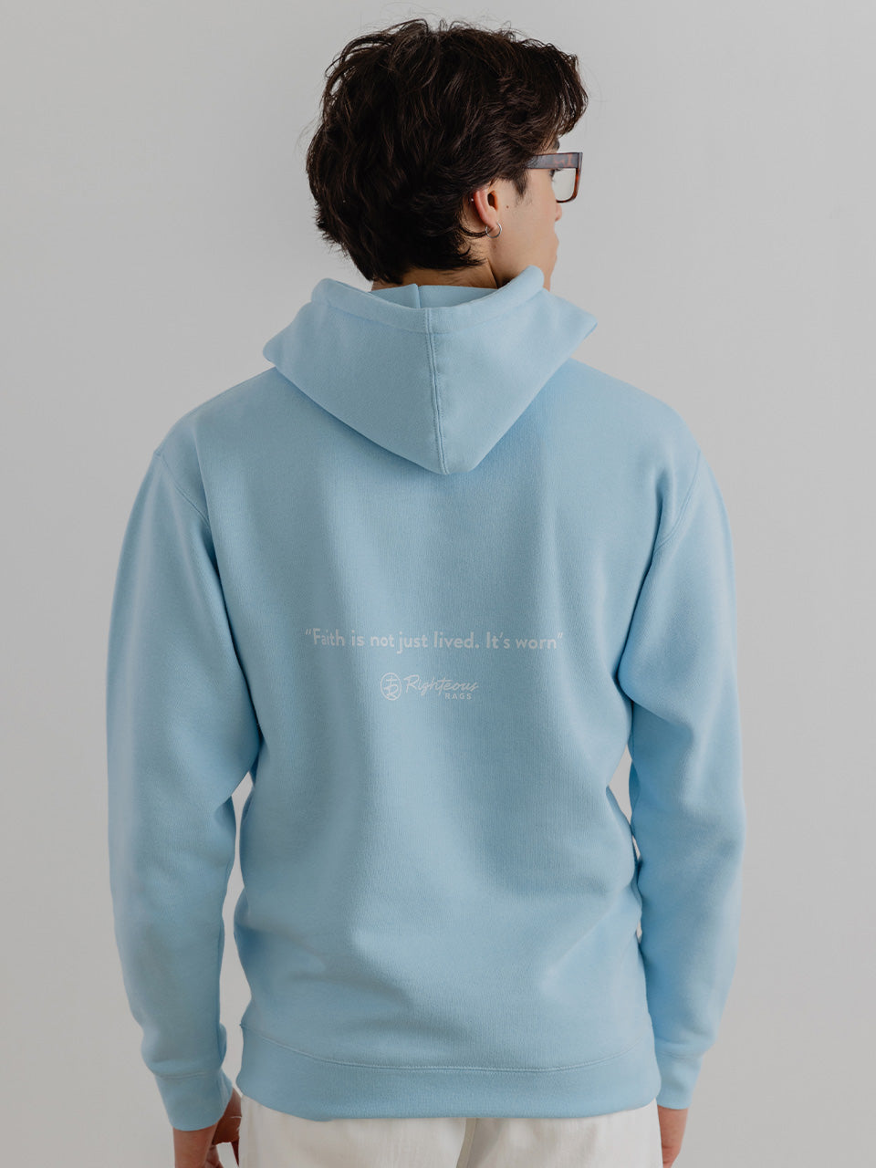 "The Journey" Hoodie - Blue Aqua