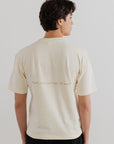 "The Jordan" Oversized Tee - Cream