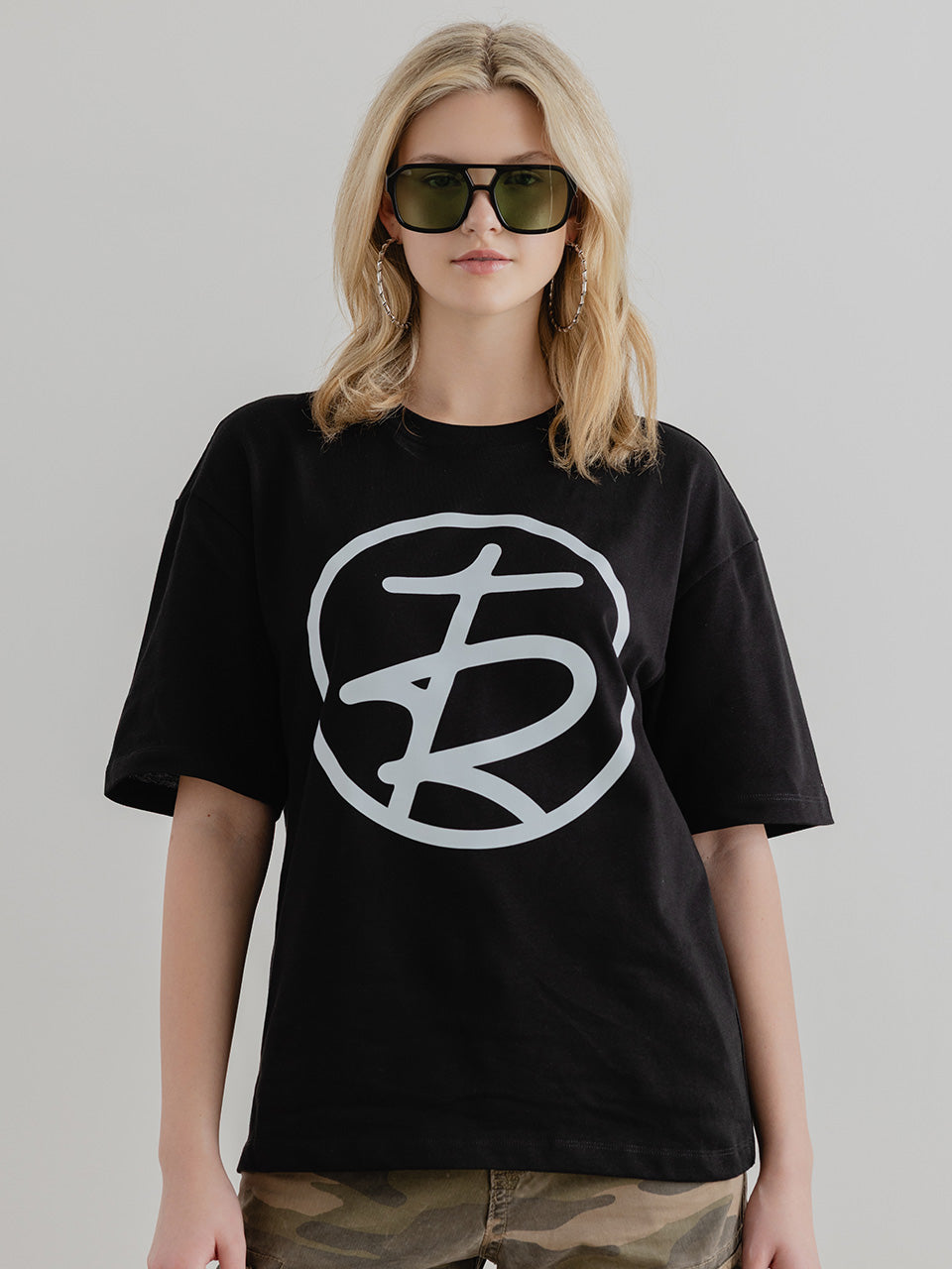 "The Jordan" Oversized Tee - Black