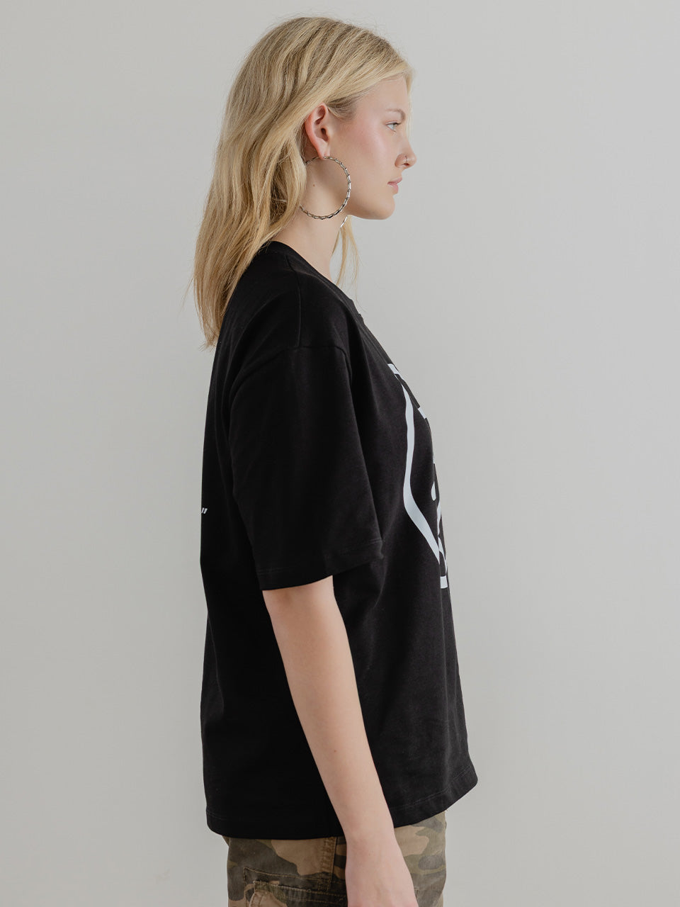 "The Jordan" Oversized Tee - Black