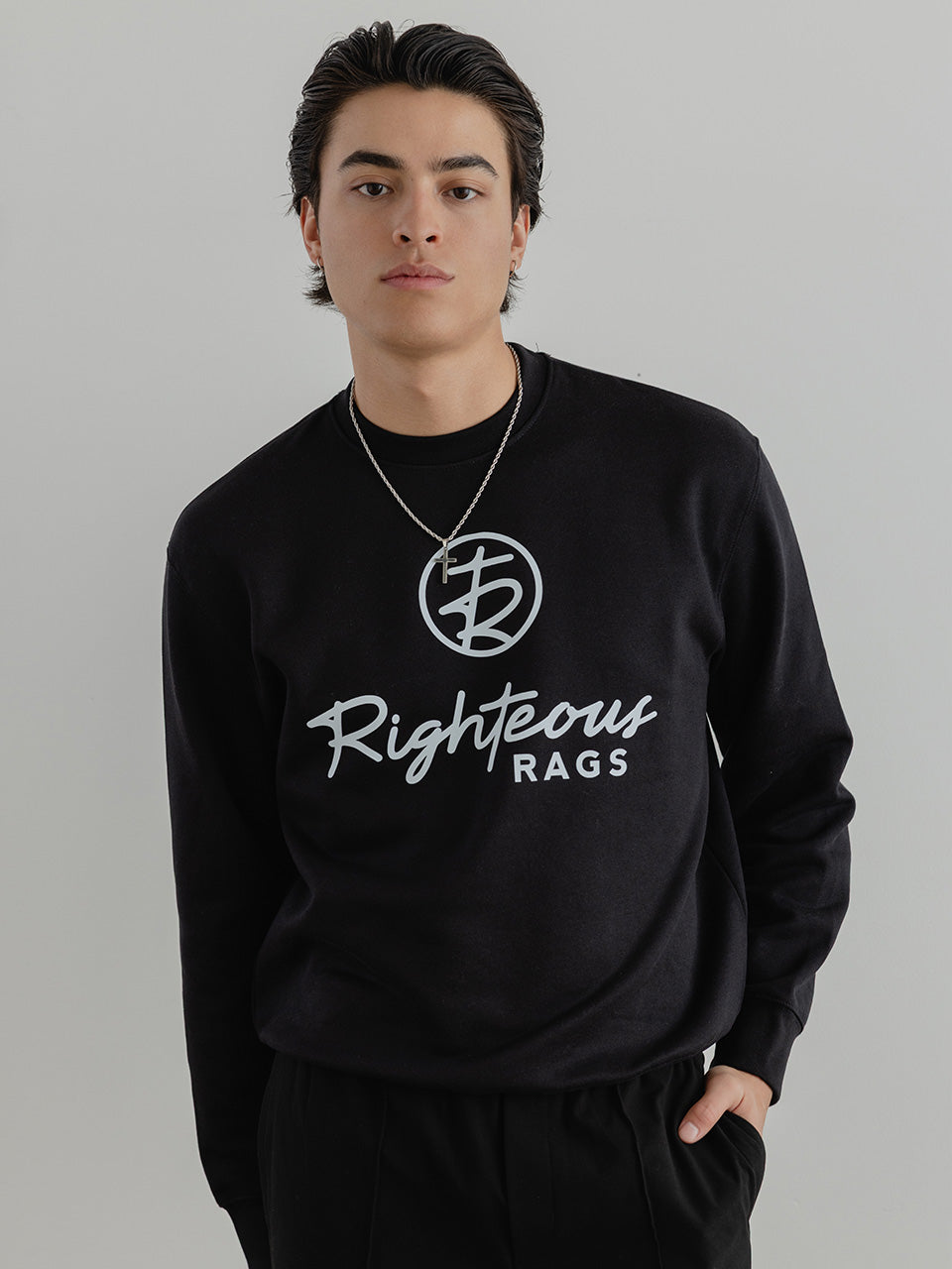 "The Cameron" Sweatshirt - Black