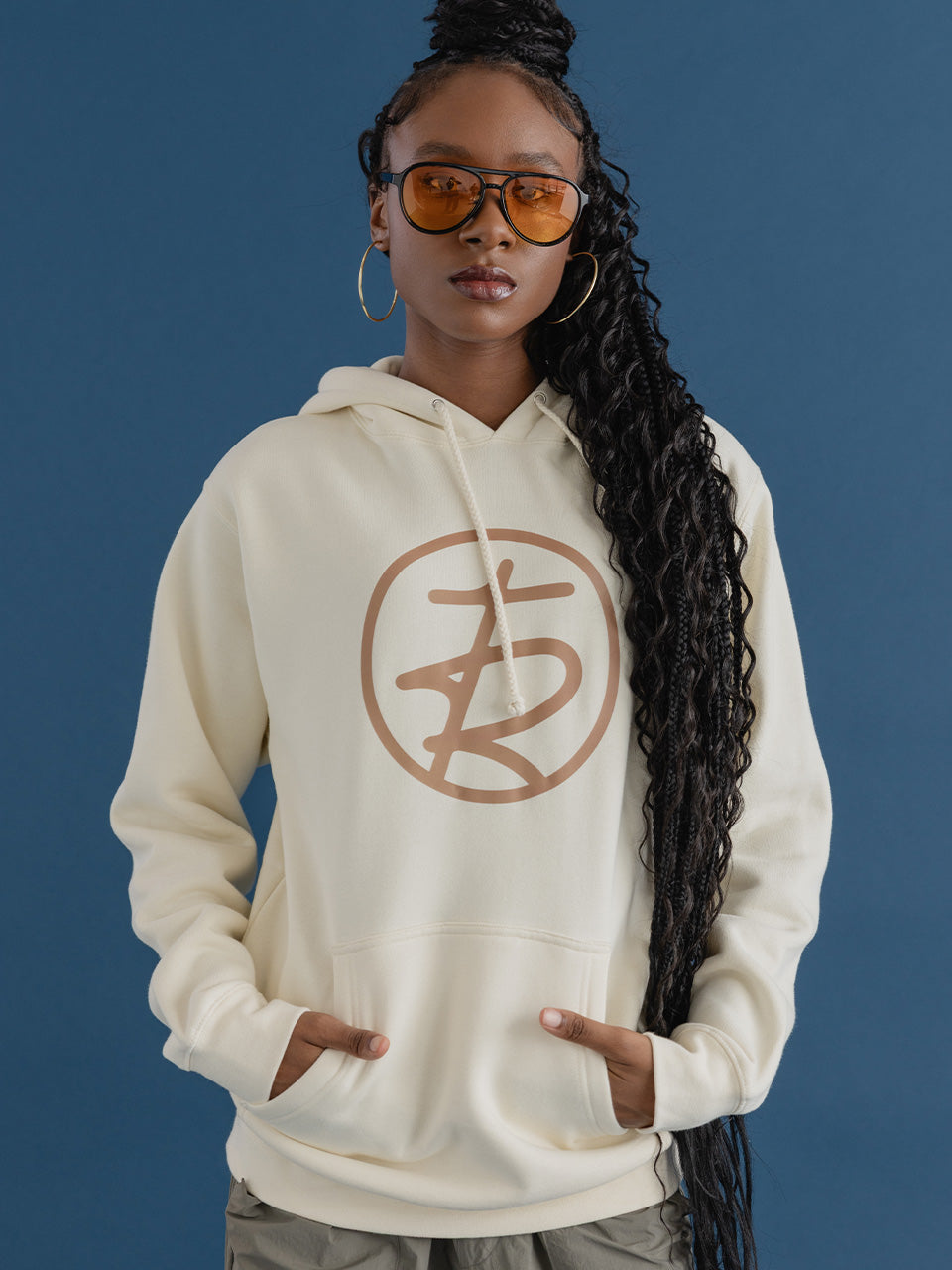 "The Journey" Hoodie - Bone