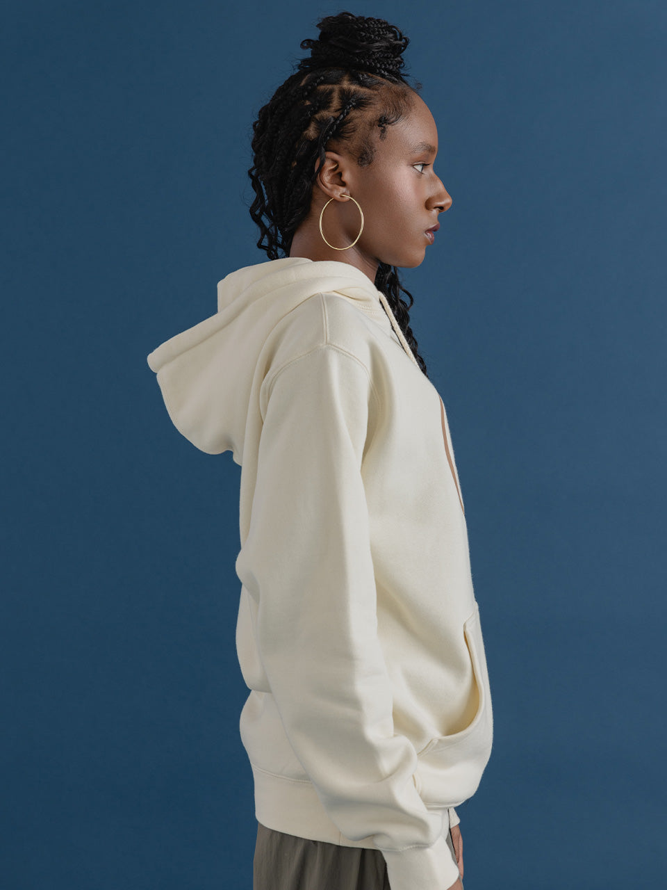 "The Journey" Hoodie - Bone